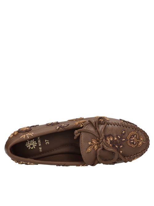 Mocassini in pelle DE SIENA | 380-26TOBACCO GOLD